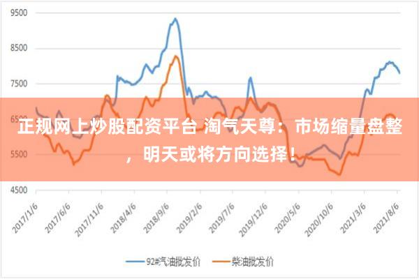 正规网上炒股配资平台 淘气天尊：市场缩量盘整，明天或将方向选择！