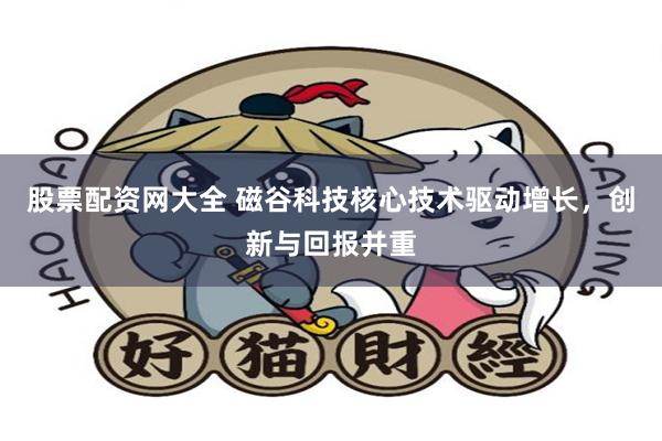 股票配资网大全 磁谷科技核心技术驱动增长，创新与回报并重
