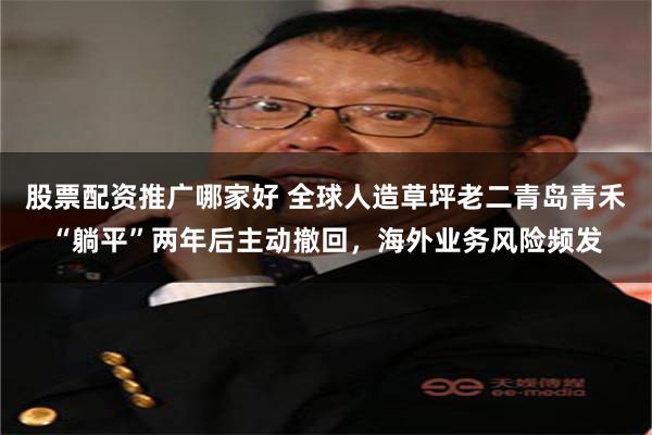 股票配资推广哪家好 全球人造草坪老二青岛青禾“躺平”两年后主动撤回，海外业务风险频发